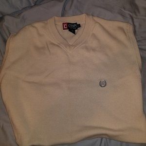 Chaps White sweater Vest